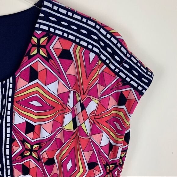 Laundry by Shelli Segal Pink Multi Shift Dress - Picture 6 of 12